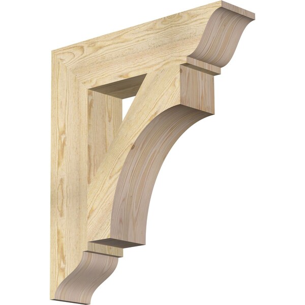 Ekena Millwork Westlake Traditional Rough Sawn Bracket, Douglas Fir, 6"W x 26"D x 30"H BKT06X26X30WTL01RDF - main